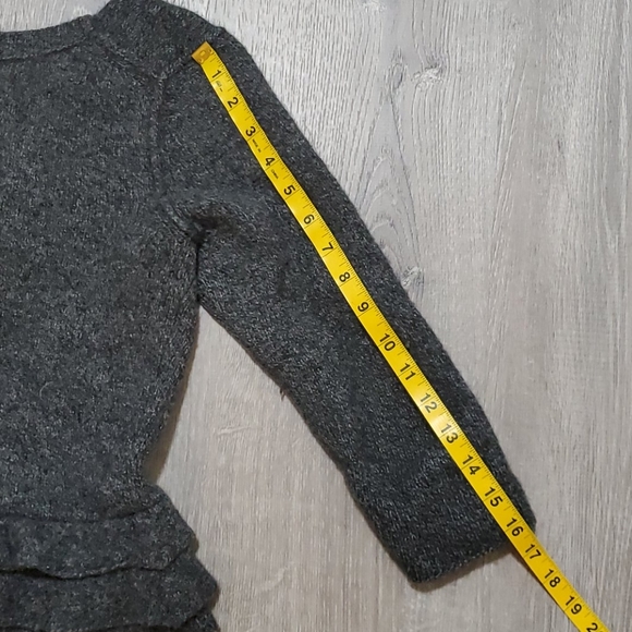 Grey Ruffled Cardigan - Picture 5 of 5